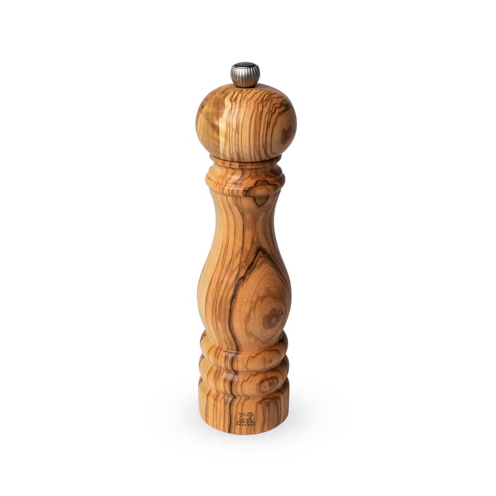 Moulins à sel et à poivre Peugeot Paris en bois d'olivier - 23 cm