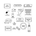 Kit de mini-urgence Pastel Puffer