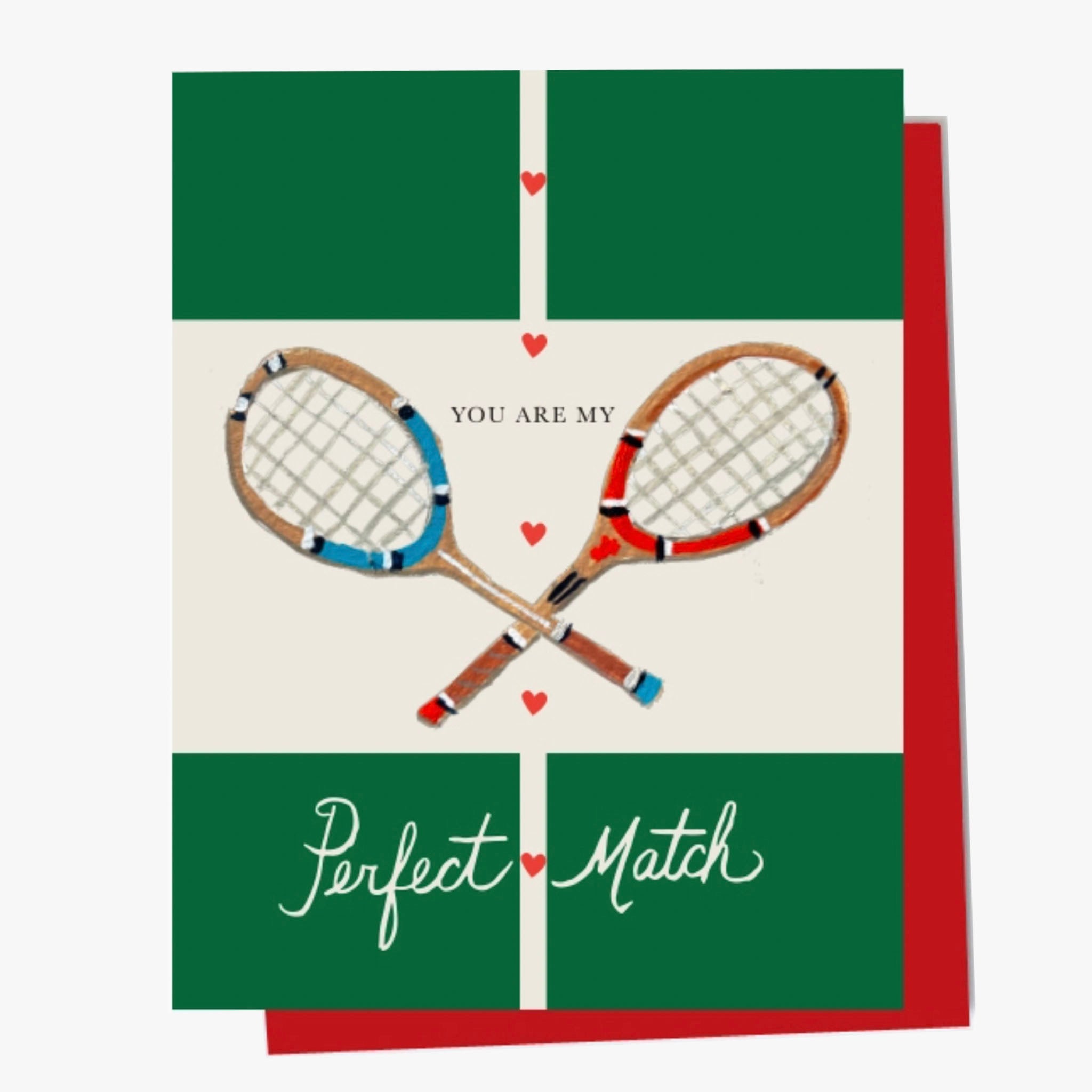 Carte de vœux assortie