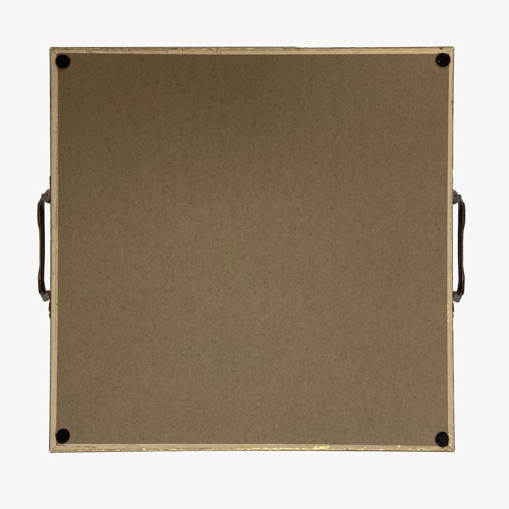 Plateau décoratif Faisan et Fleurs