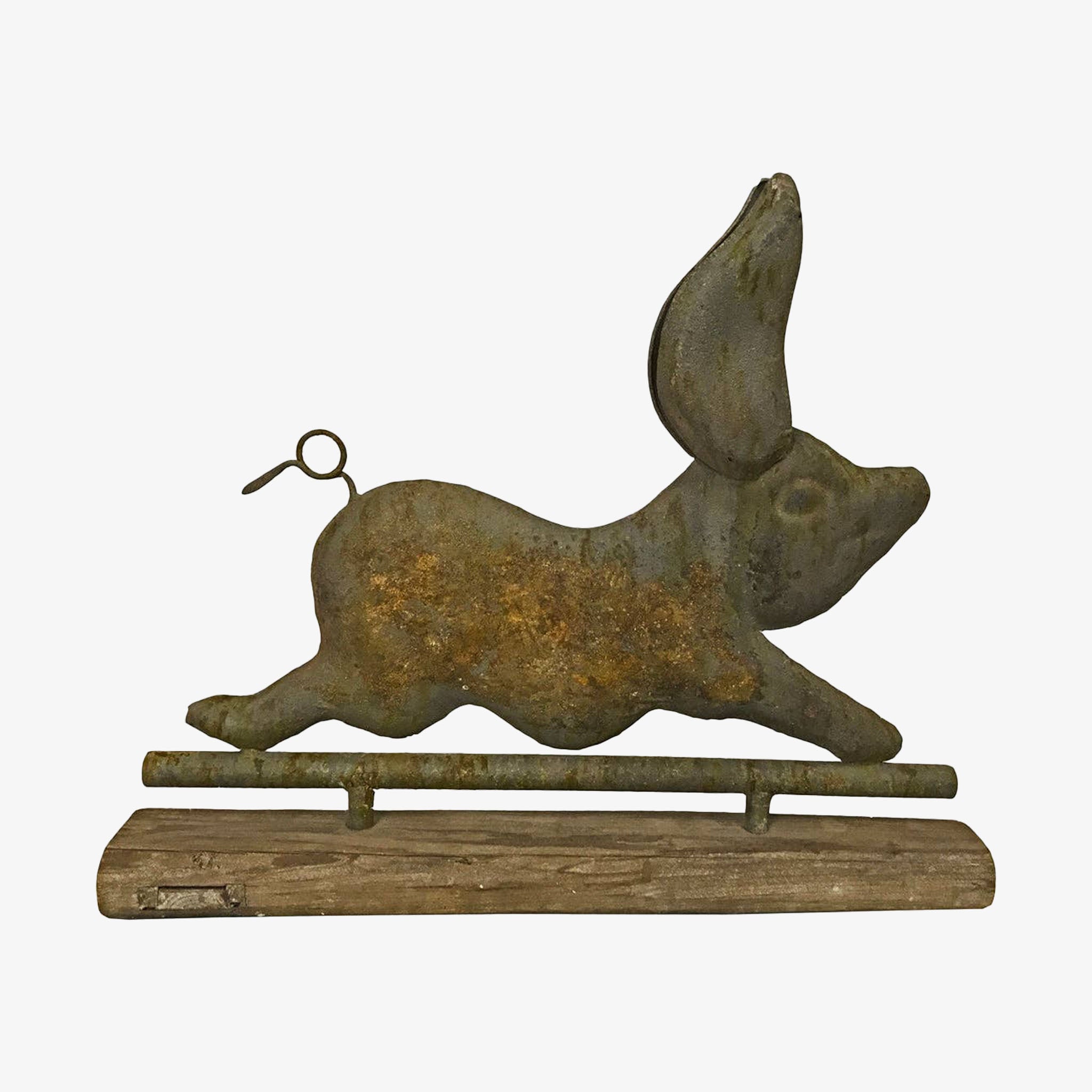 Girouette en forme de cochon