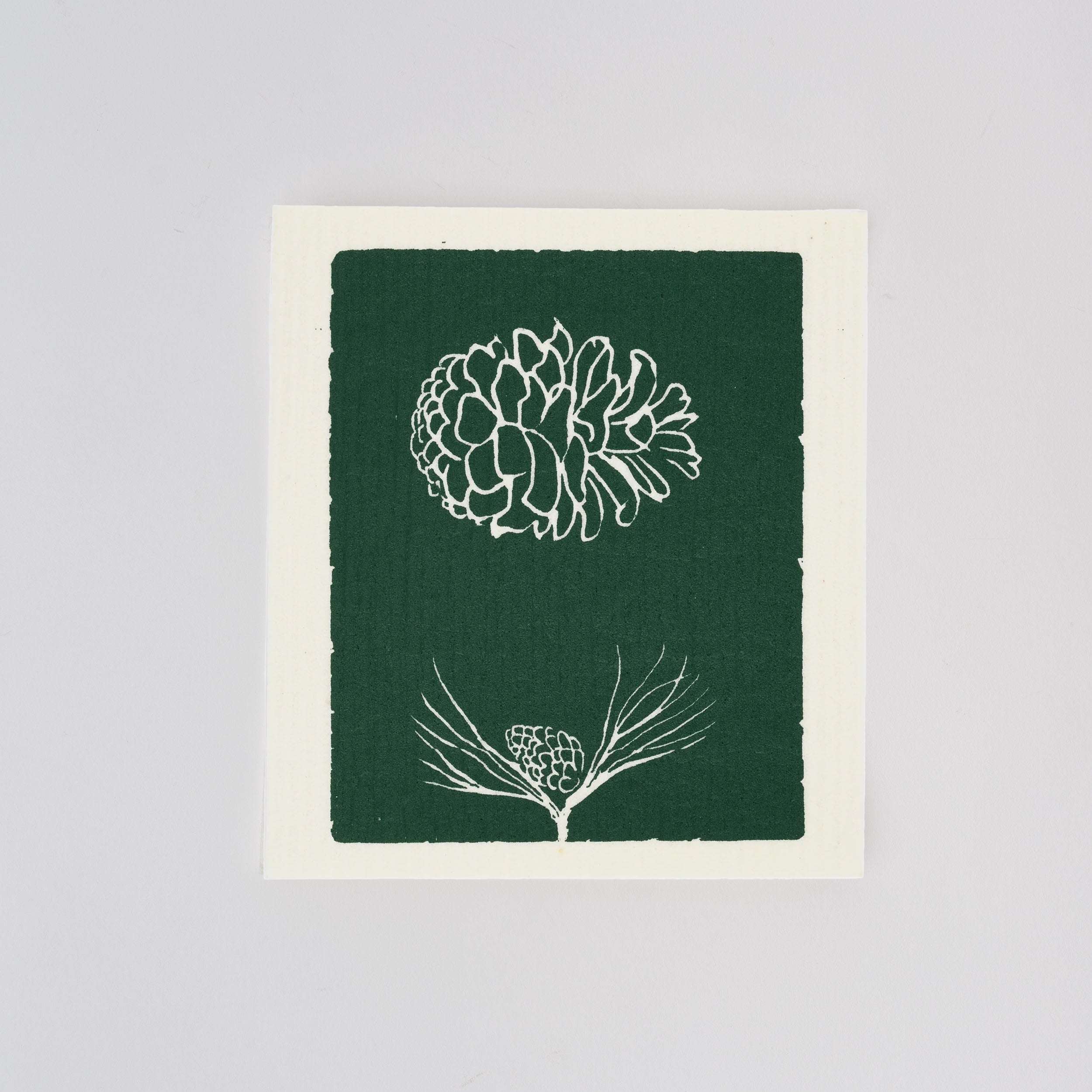 Tissu suédois à motif de pomme de pin 