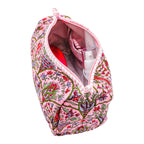 Trousse de toilette tulipe rose