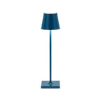 Lampe de table Poldina Pro Micro en bleu Capri