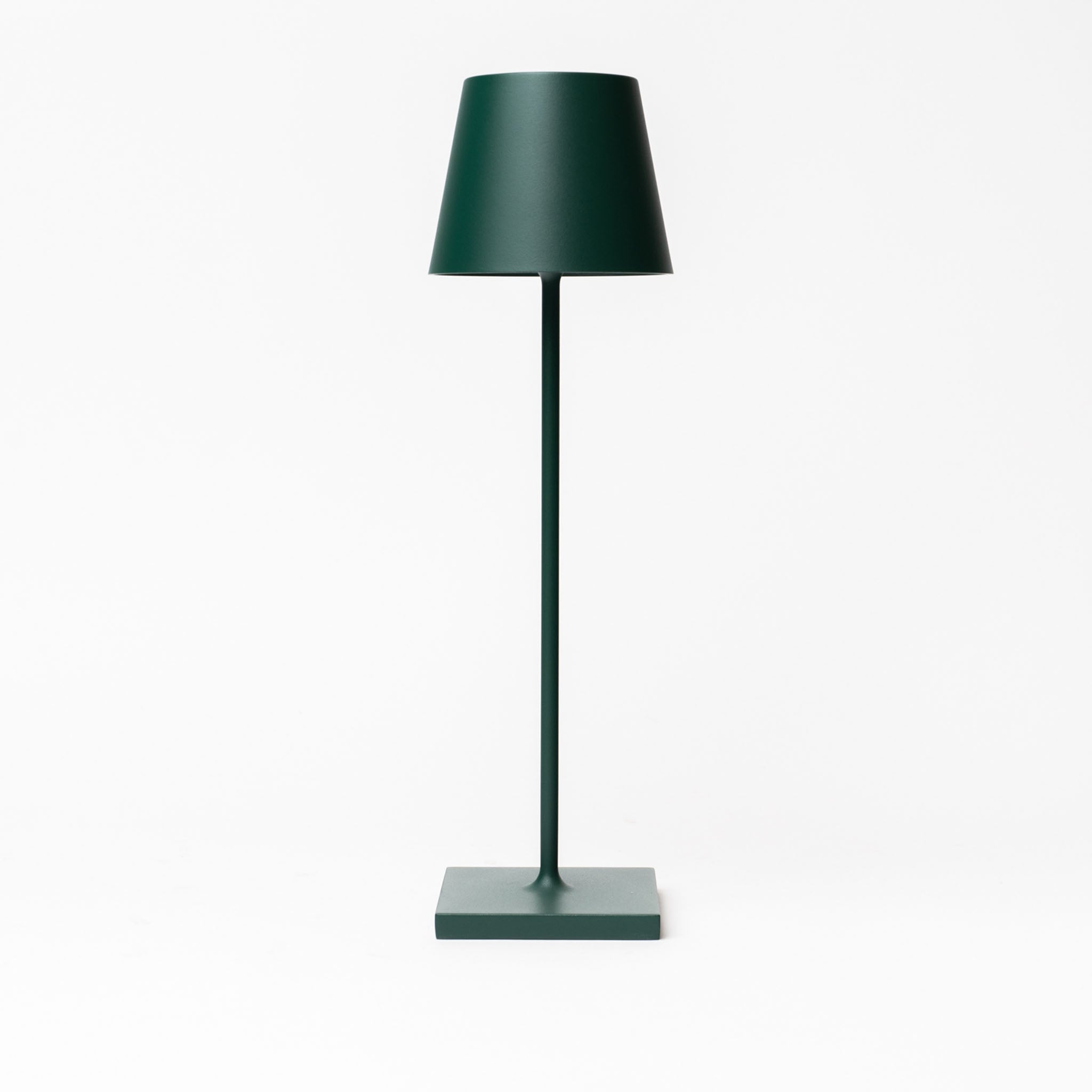 Lampe de table Poldina Pro en vert foncé