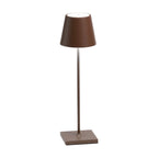 Lampe de table Poldina Pro couleur rouille