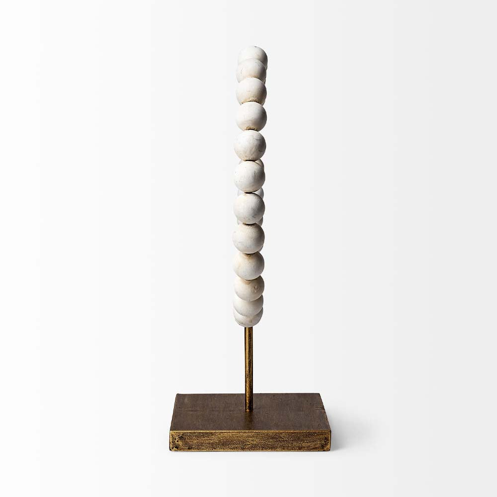 Objet parfaitement cassé - Blanc