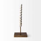 Objet parfaitement cassé - Blanc