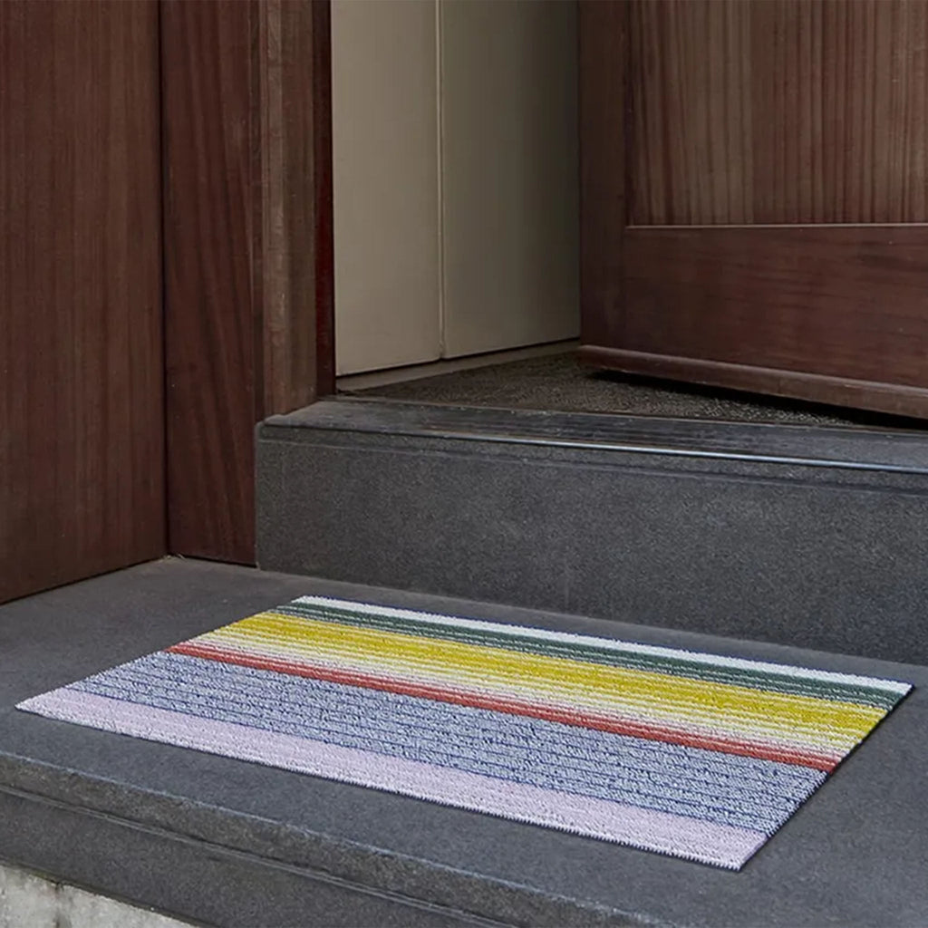Tapis à poils longs Chilewich Multi Pop Stripe