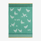 Torchon en coton Poulette