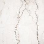 Table de salle à manger Four Hands Powell en marbre blanc