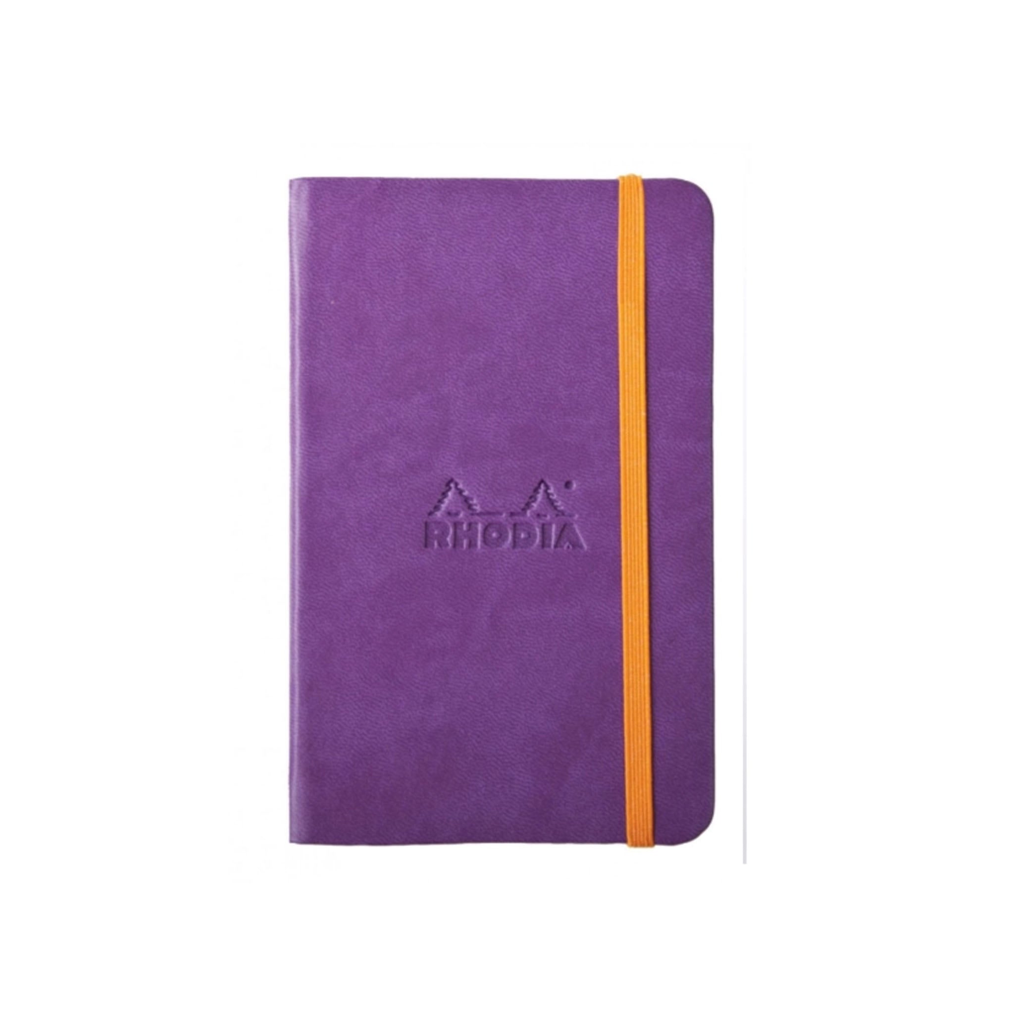 Carnet à couverture rigide Rhodiarama violet