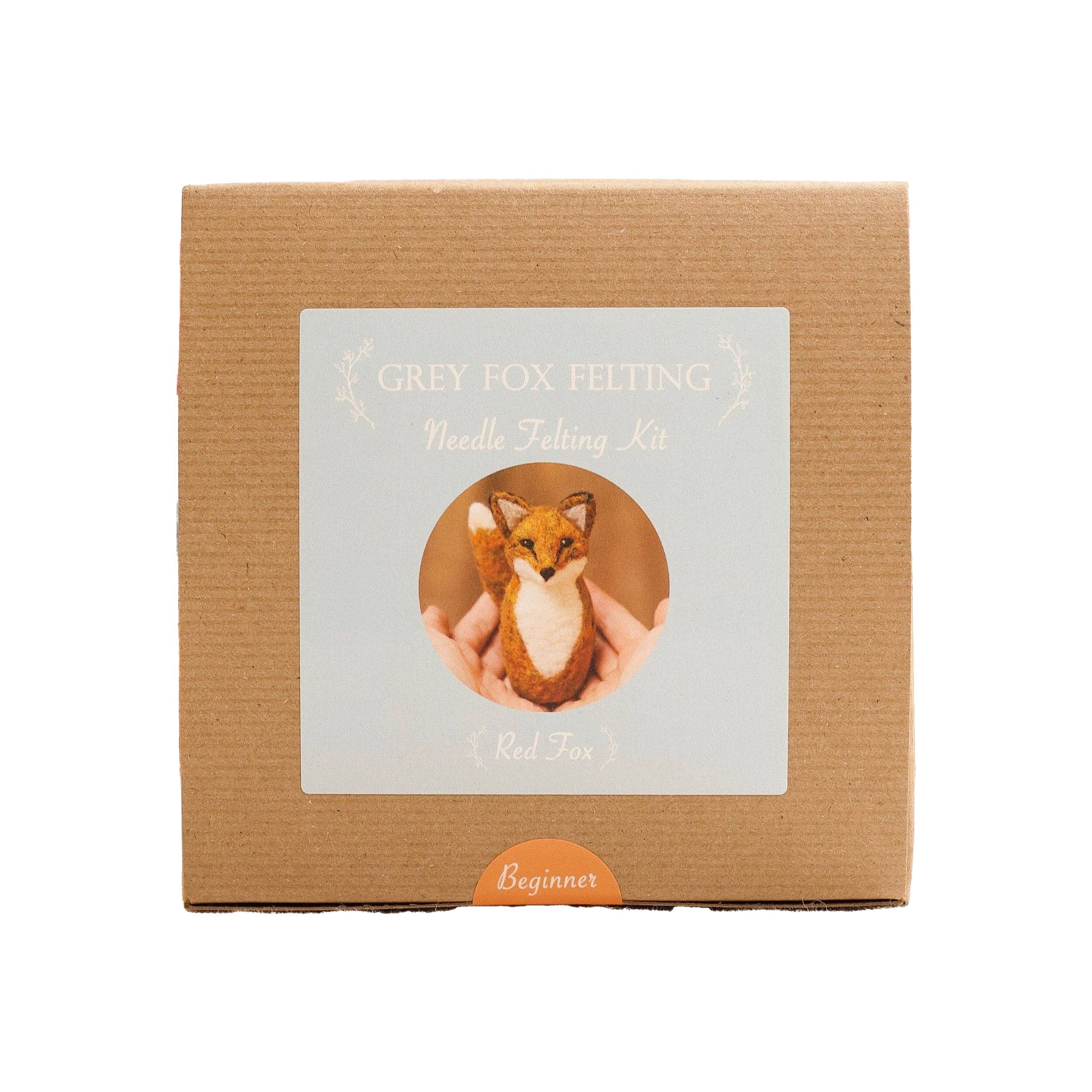 Kit de feutrage à l'aiguille Renard roux