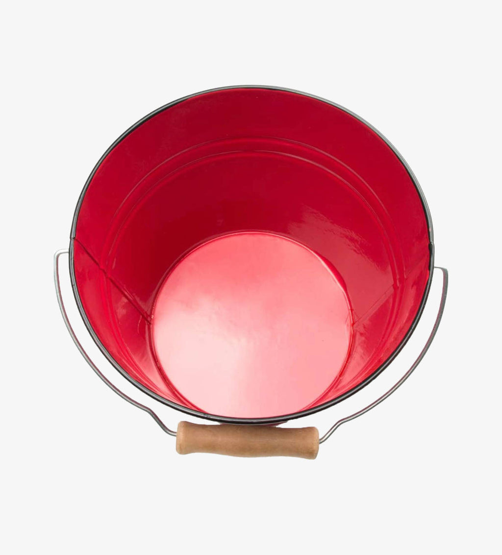 Seau à fruits de mer rouge