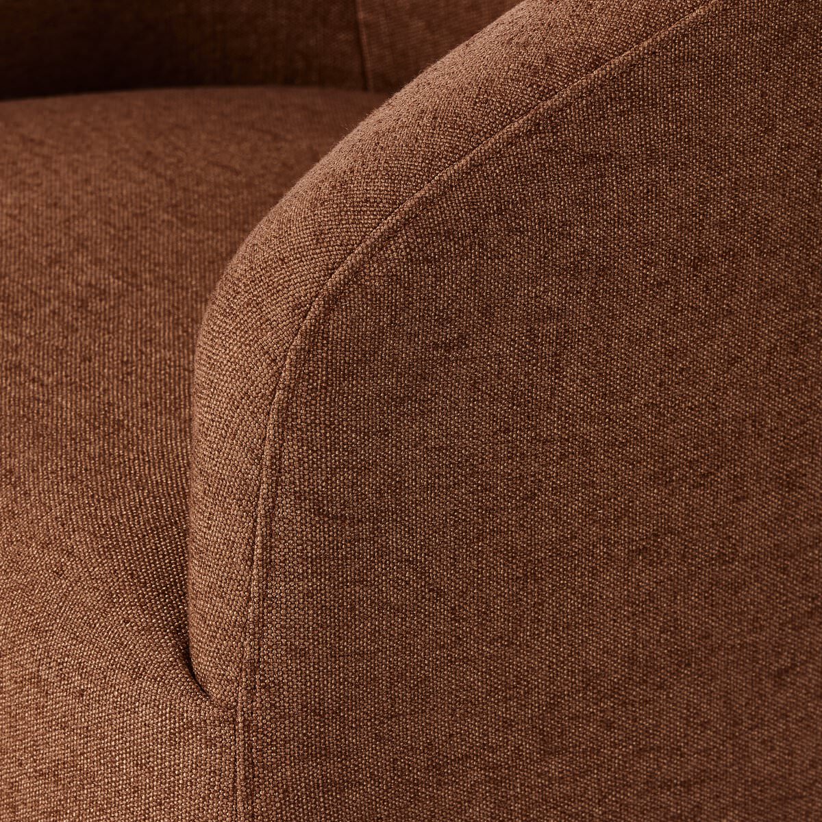 Chaise de salle à manger Rhett couleur rouille Bartin