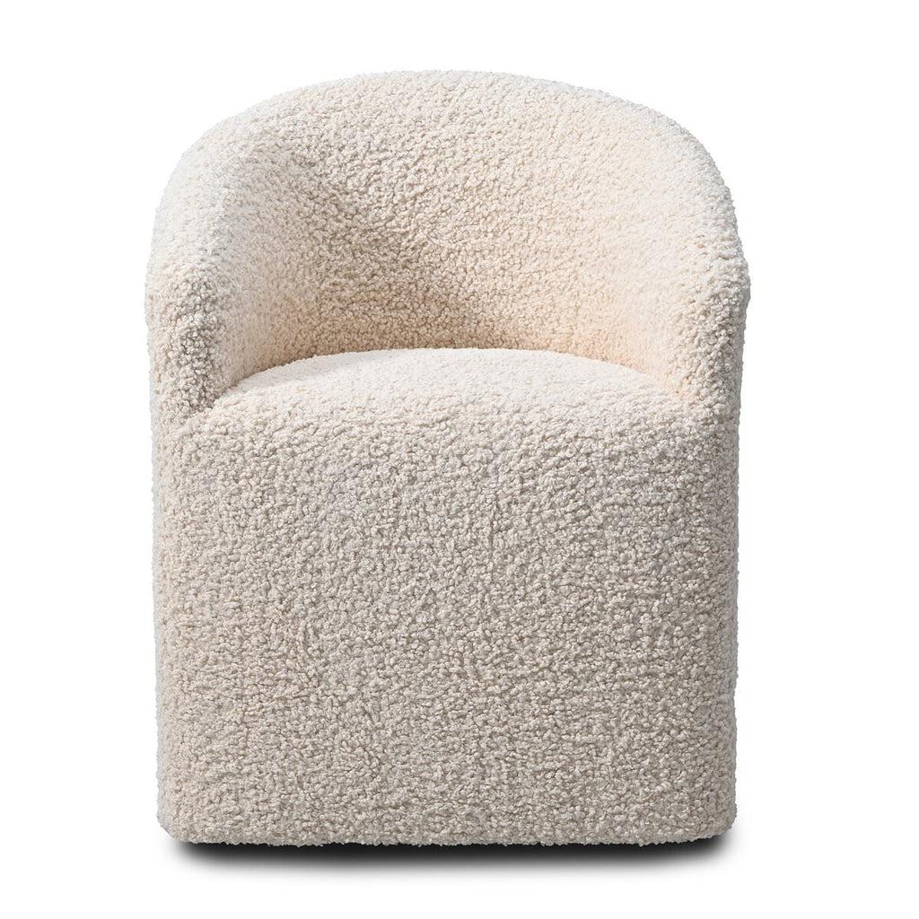 Chaise de salle à manger Rhett couleur ivoire Harben