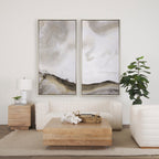 Canapé trois places Remington en bouclette crème