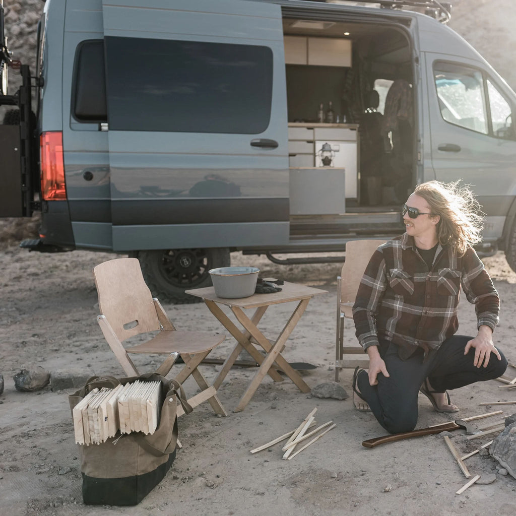 Chaise pliante en bois Ridgetop