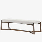 Banc Roscoe Four Hands en galets Brunswick