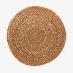 Set de table rond en jute 