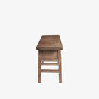 Console rustique en bois recyclé, finition délavée