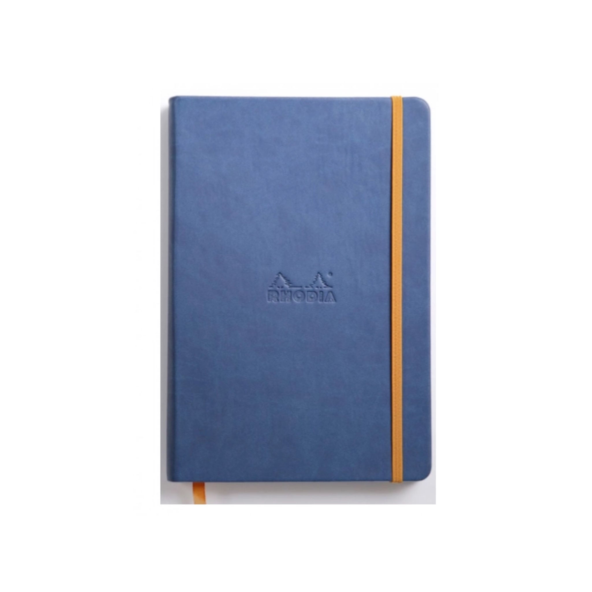 Carnet à couverture rigide Rhodiarama couleur saphir