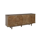 Buffet tressé en jonc de mer des Seychelles