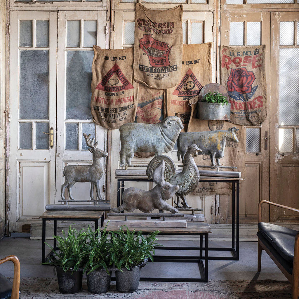 Girouette en forme de mouton