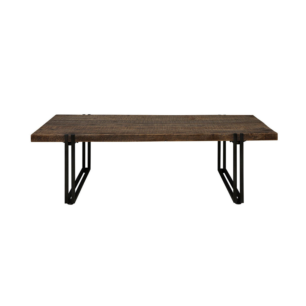 Table basse Saxon en bois de récupération 