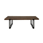 Table basse Saxon en bois de récupération 