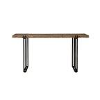 Table console Saxon en bois de récupération