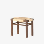 Tabouret Shona Four Hands en coton vintage
