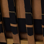 Fauteuil Silas Four Hands en cuir cuivré patiné