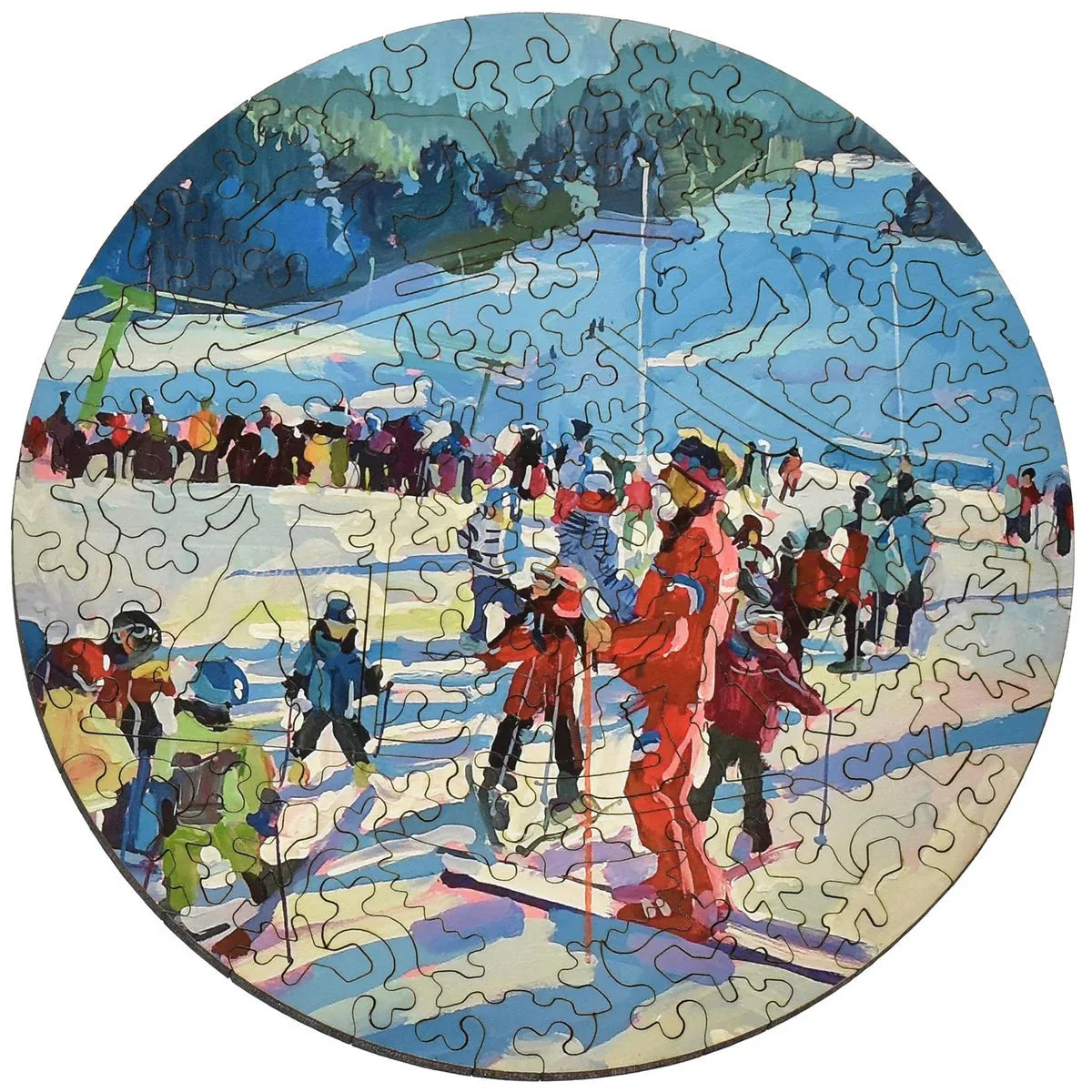 École de ski Liberty Puzzle