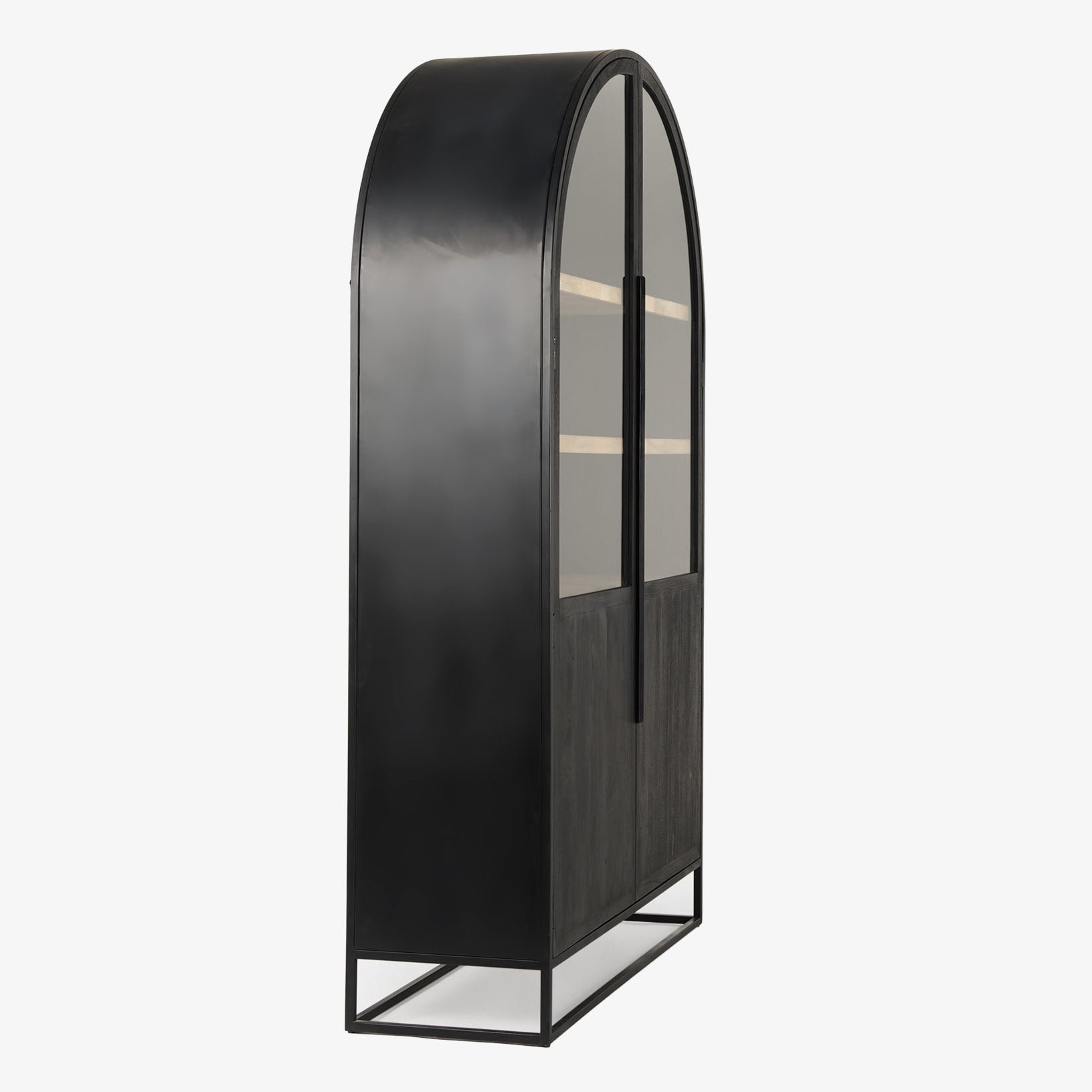 Vitrine Sawyer à dessus arqué