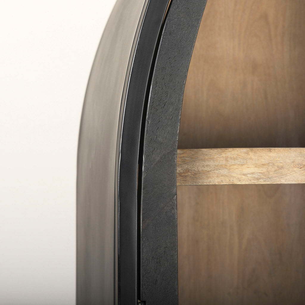 Vitrine Sawyer à dessus arqué