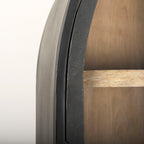 Vitrine Sawyer à dessus arqué