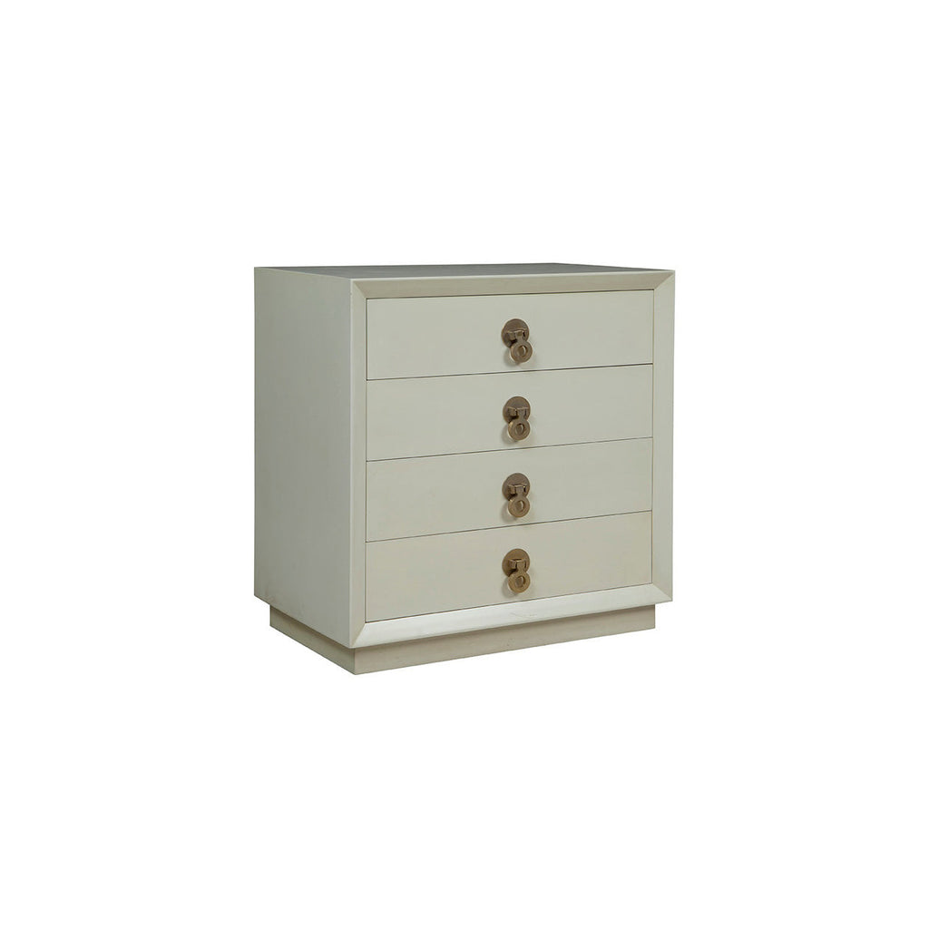 Petite commode Challenger en blanc chaud