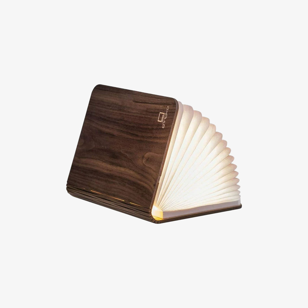 Mini lampe de lecture intelligente couleur noyer