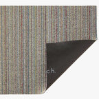 Tapis à poils longs Chilewich Soft Multi à fines rayures 