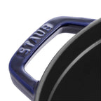 Cocotte ronde Staub de 7 pintes en bleu saphir