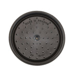 Cocotte ronde Staub de 7 pintes (environ 7,6 litres) en blanc