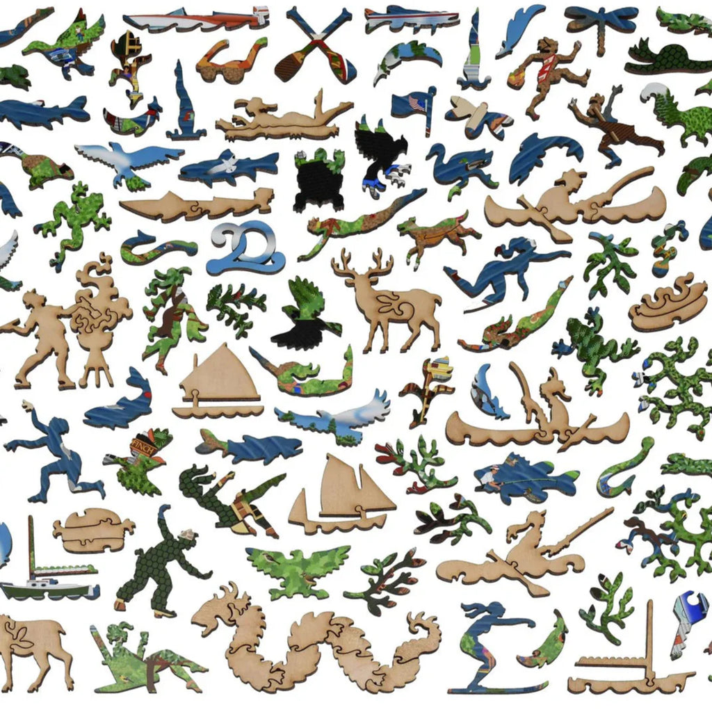 Liberty Puzzles Été au lac