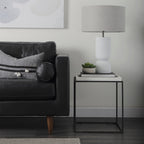 Canapé Arne en cuir noir