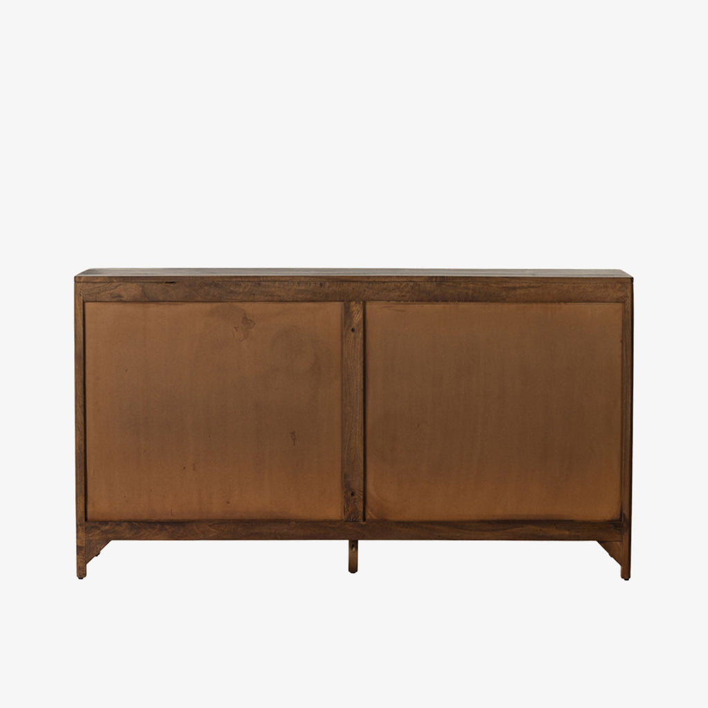 Commode Four Hands Sydney à 6 tiroirs, finition marron délavée