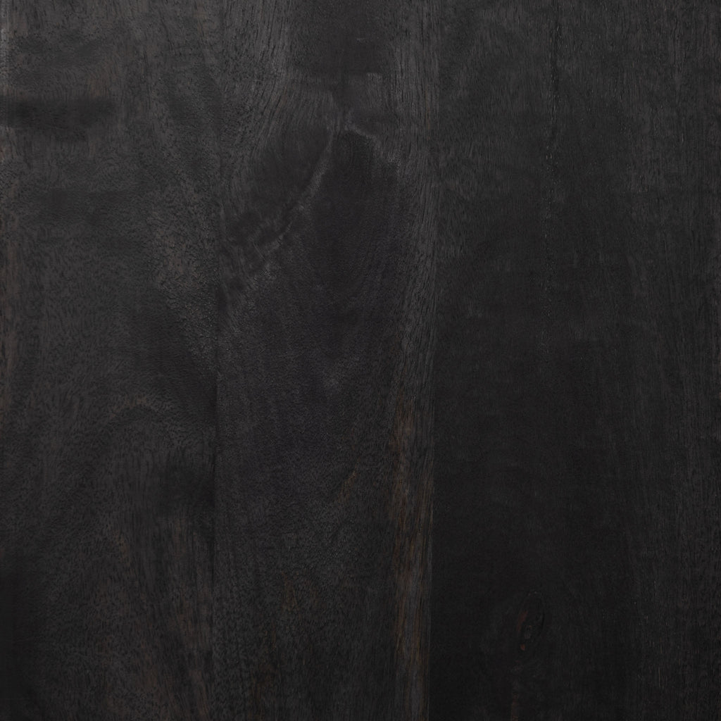 Commode Four Hands Sydney à 6 tiroirs, finition noire délavée