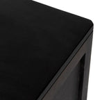 Commode Four Hands Sydney à 6 tiroirs, finition noire délavée