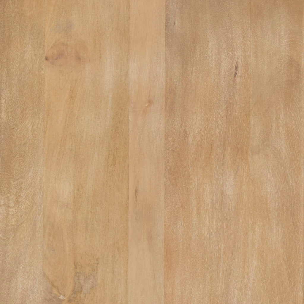 Table de salle à manger ronde cannelée Reece couleur naturelle