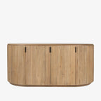 Buffet Talia à cannelures, couleur naturelle