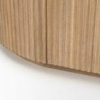 Buffet Talia à cannelures, couleur naturelle